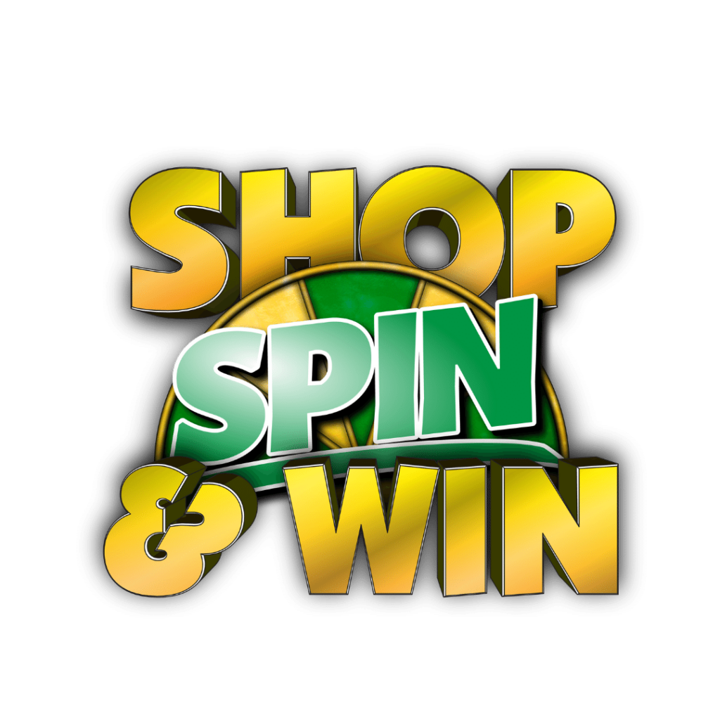 shop spin and win logo