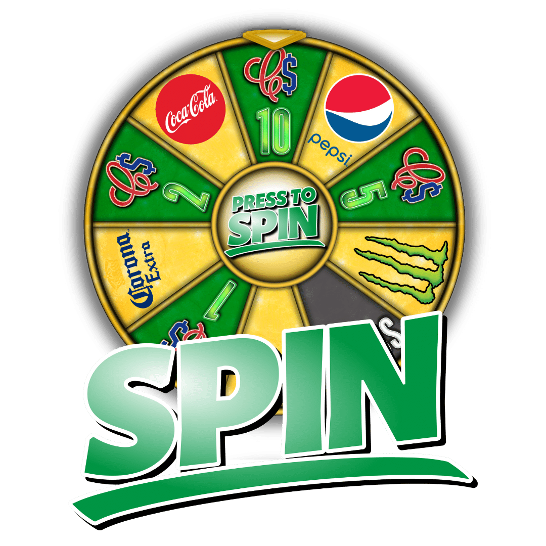 spin the shop spin and win wheel