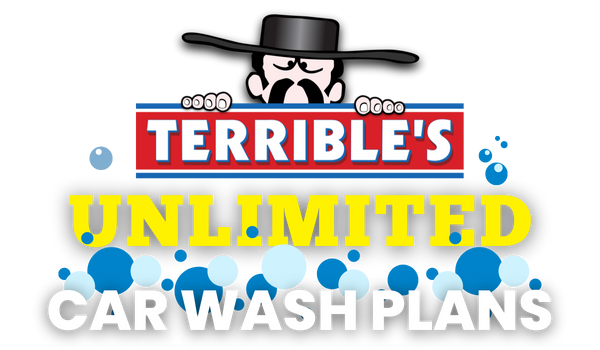Terrible's unlimited car wash plans logo